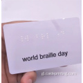 NFC Braille Tarxeta de regalo para persoas cegas